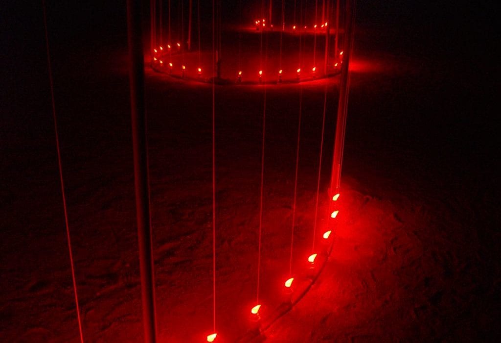 Laser Harp, Jen Lewin Arc Harps 2005
