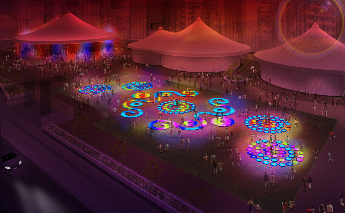 Cosmos by light artist Jen Lewin Cosmos by light artist Jen Lewin