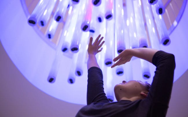Interactive Chandelier