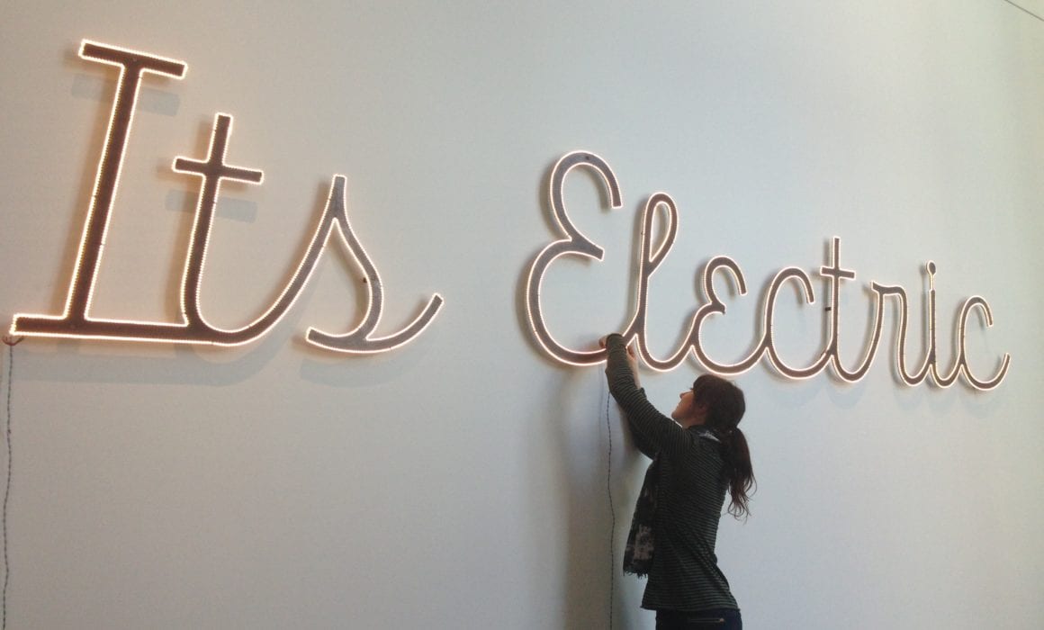 Private Collection, Jen Lewin Its Electric