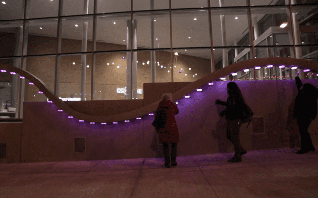Permanent Laser Harp